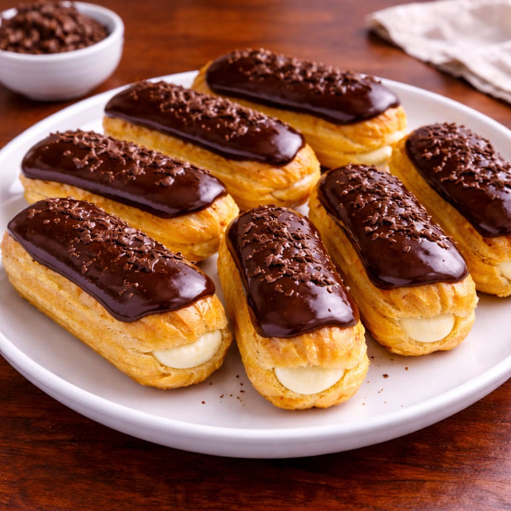 Эклеры с заварным кремом