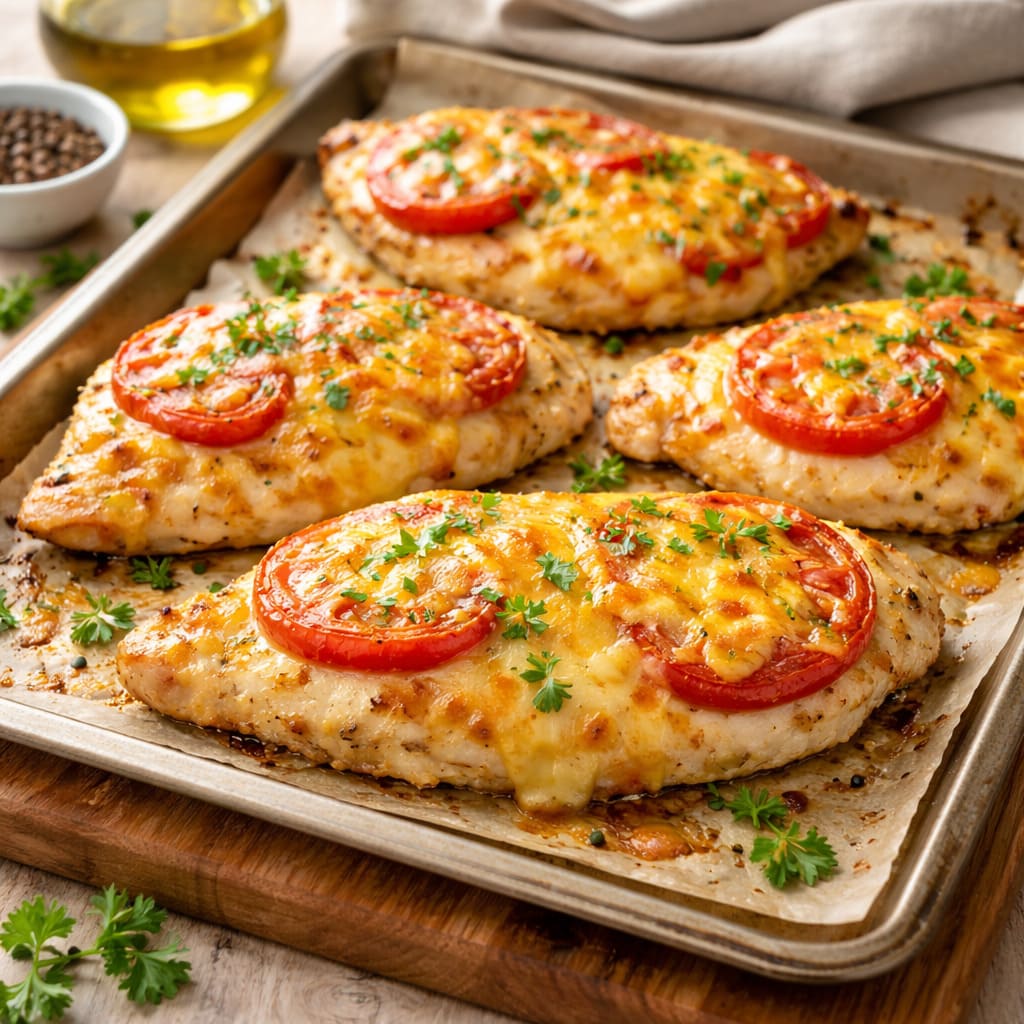 Куриные отбивные под сыром