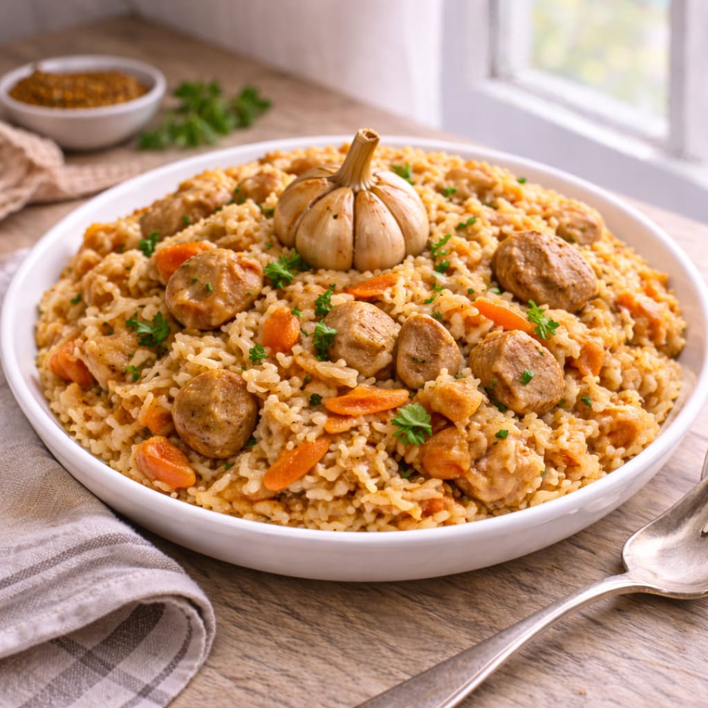 Плов с курицей