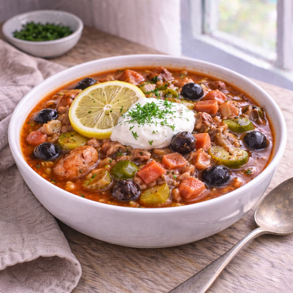 Солянка мясная сборная