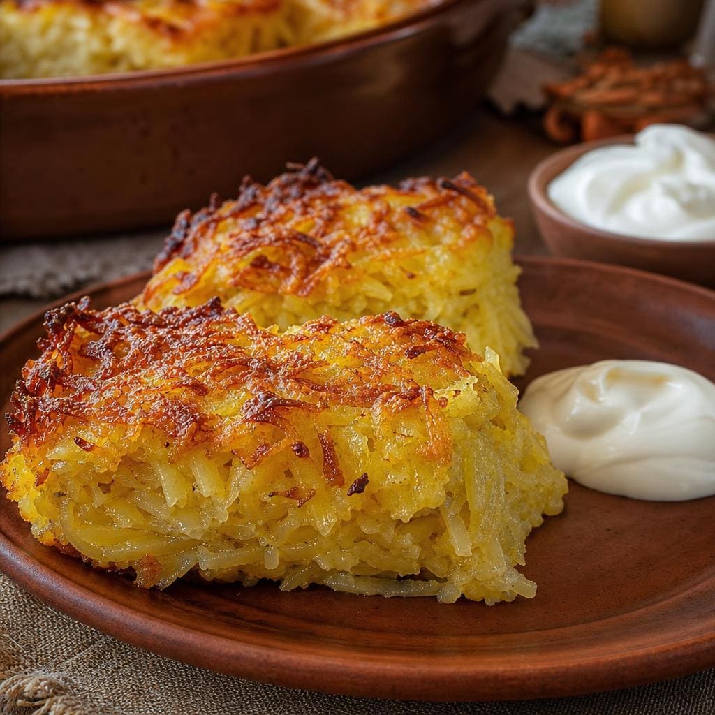 Картофельная бабка с луком