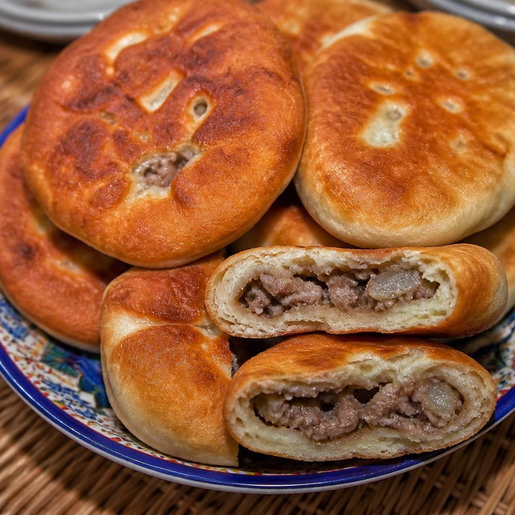 Ленивые беляши на кефире