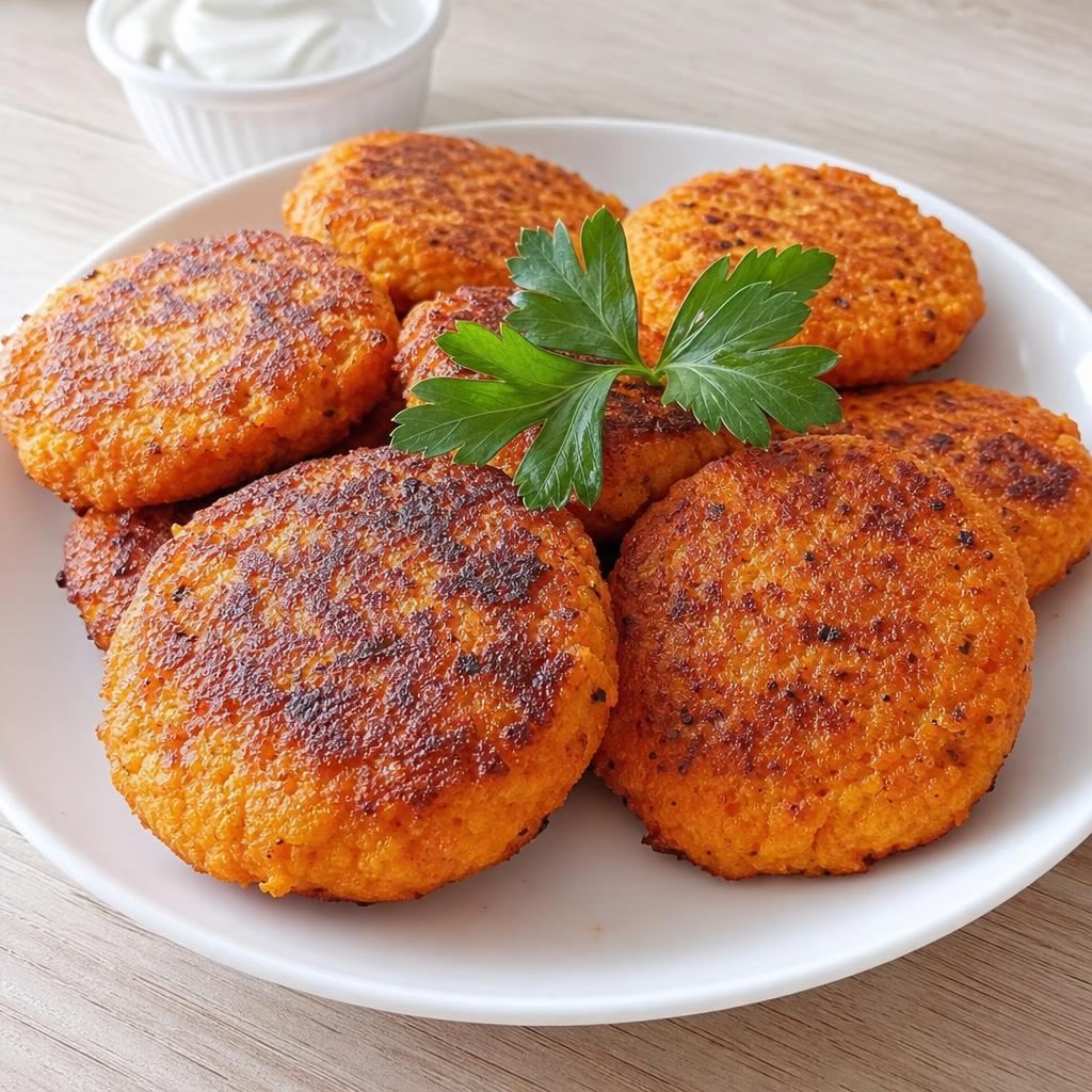 Морковные котлеты