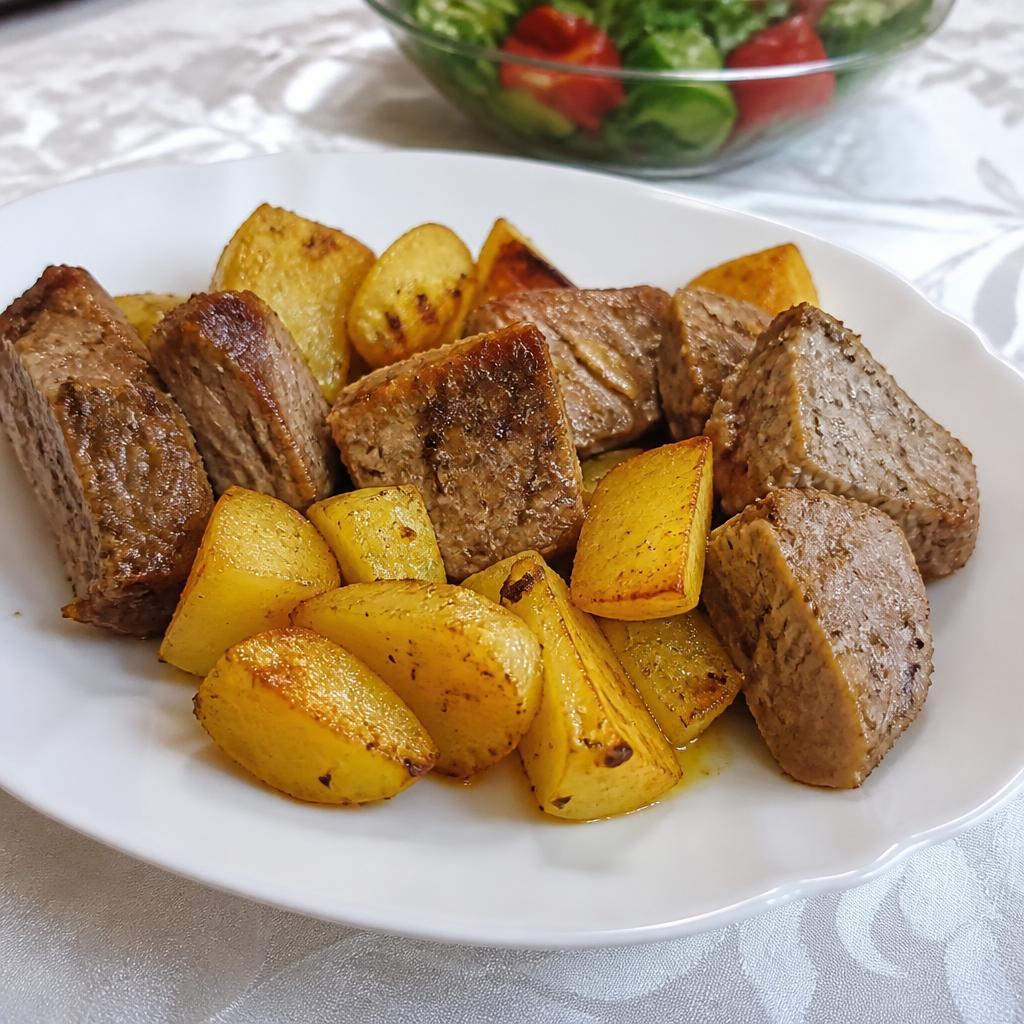 Свинина с картофелем в рукаве