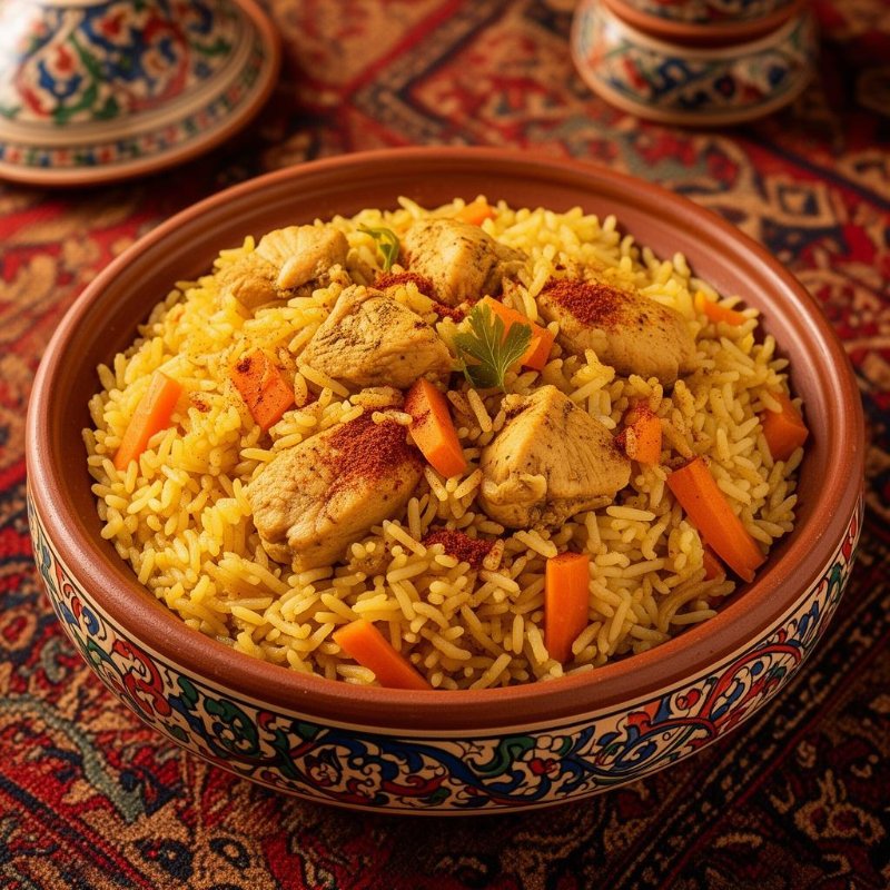 Плов с курицей